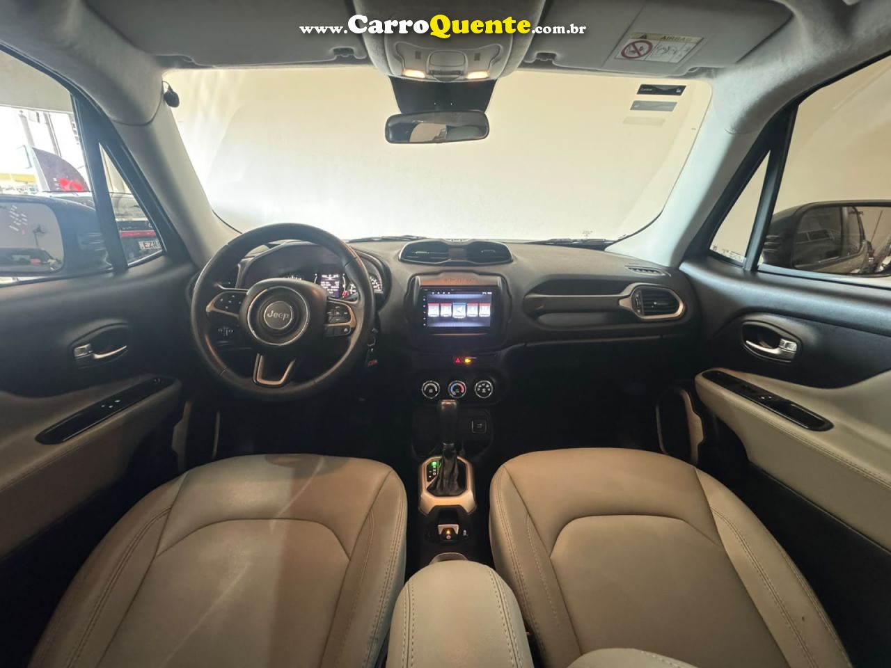 JEEP   RENEGADE1.8 4X2 FLEX 16V AUT.   VERDE 2016 1.8 FLEX - Loja