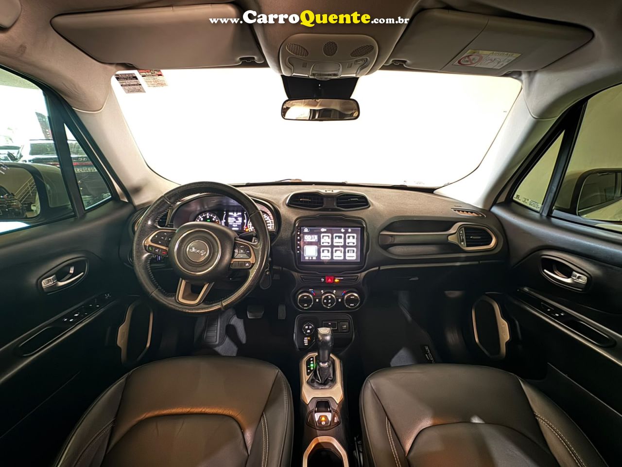 JEEP   RENEGADE LONGITUDE 2.0 4X4 TB DIESEL AUT   BRANCO 2018 2.0 DIESEL - Loja