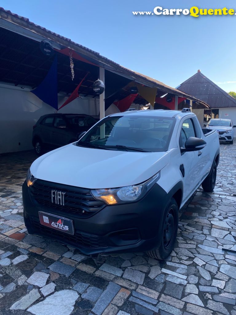 FIAT   STRADA ENDURANCE 1.3 FLEX 8V CS PLUS   BRANCO 2025 1.3 FLEX - Loja