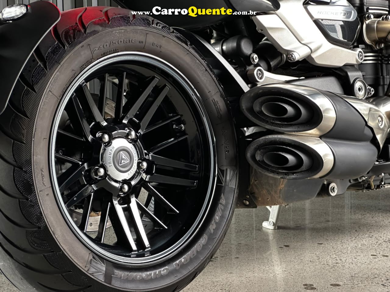 TRIUMPH   ROCKET 3 R   PRETO 2020 2500 GASOLINA - Loja