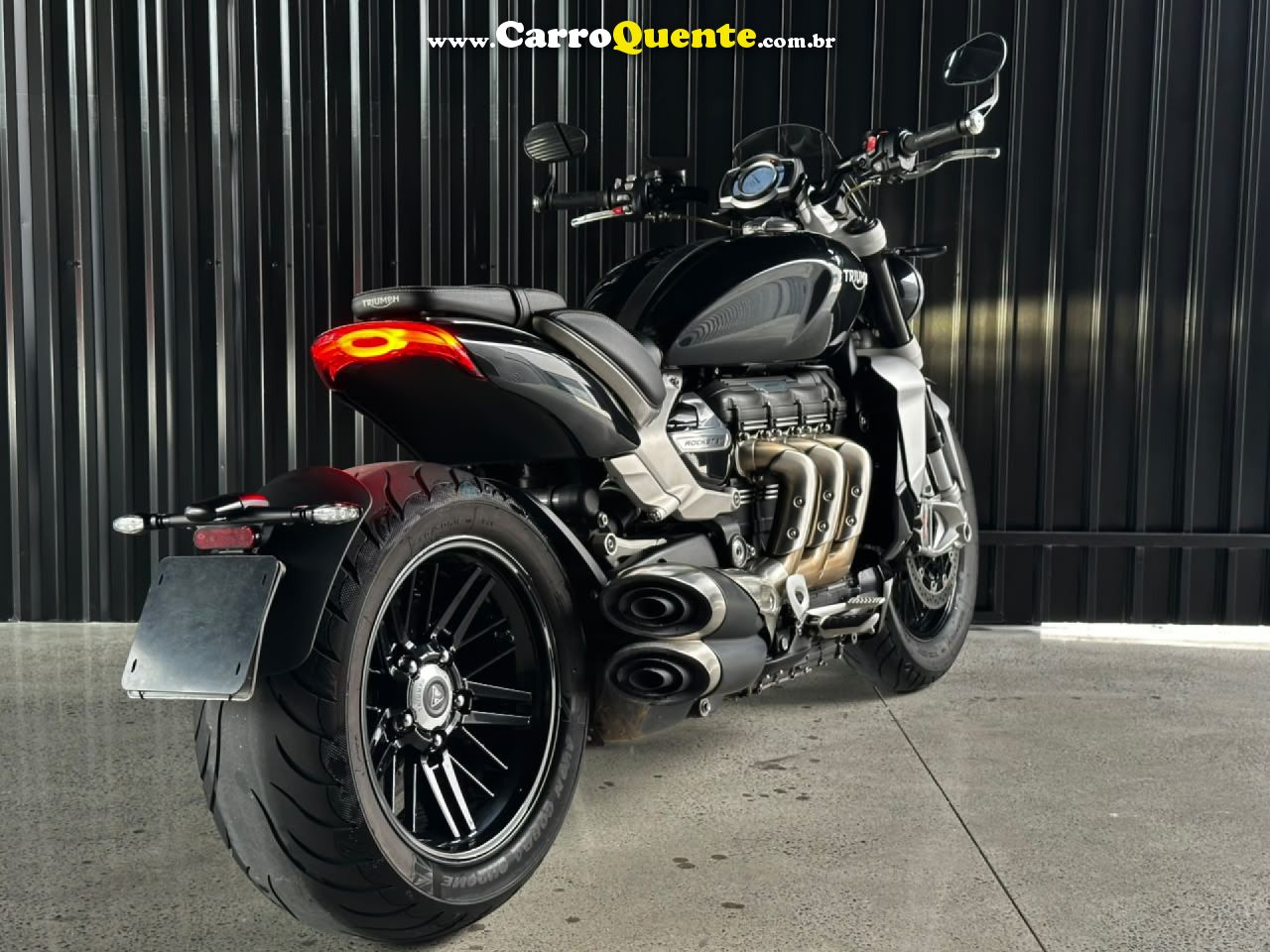 TRIUMPH   ROCKET 3 R   PRETO 2020 2500 GASOLINA - Loja
