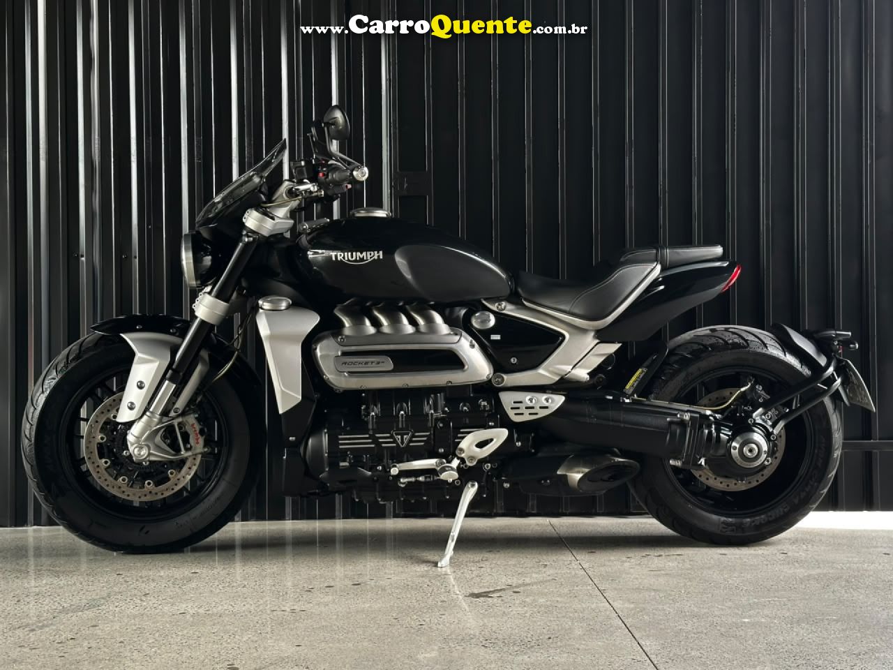 TRIUMPH   ROCKET 3 R   PRETO 2020 2500 GASOLINA - Loja