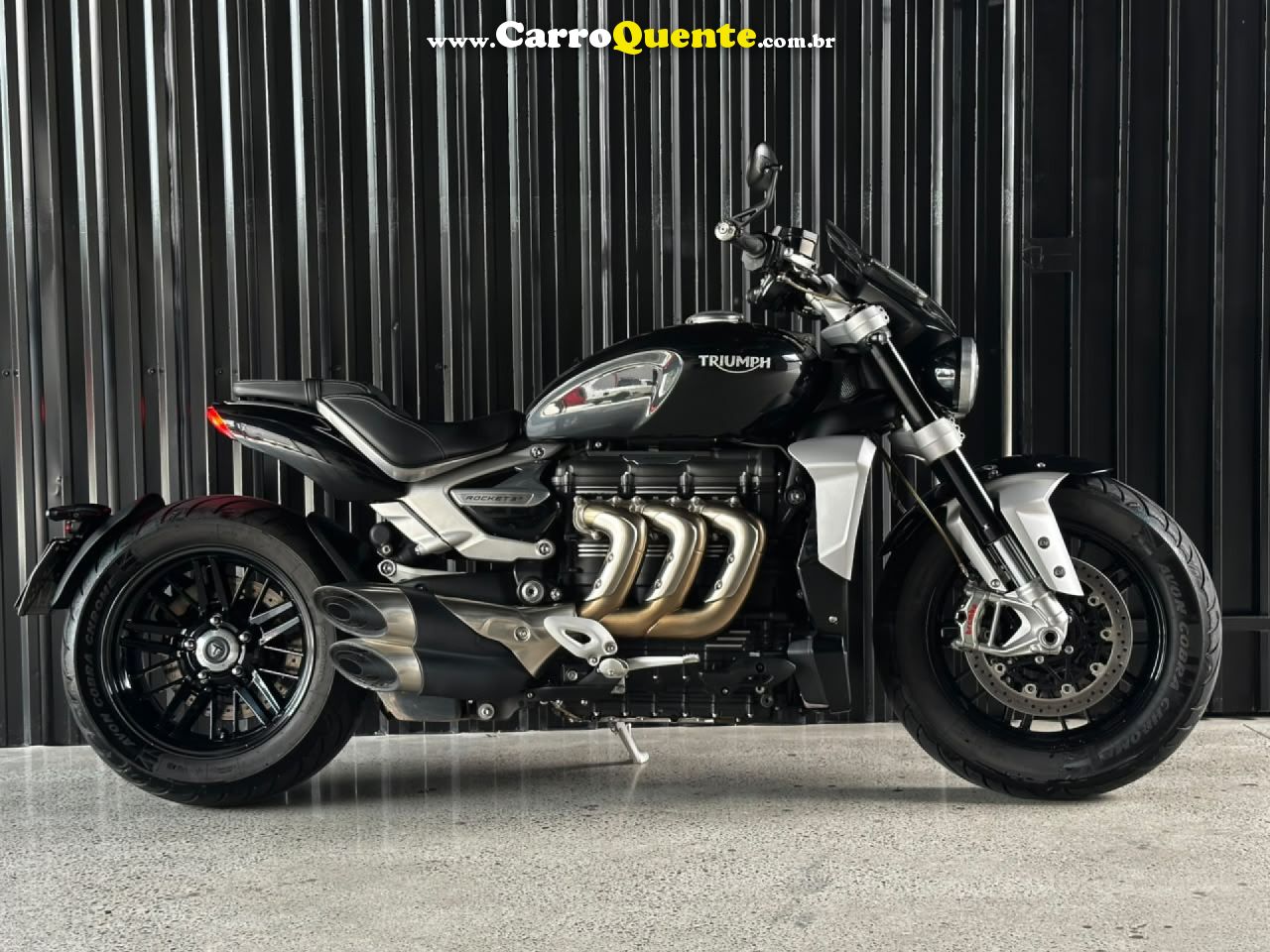 TRIUMPH   ROCKET 3 R   PRETO 2020 2500 GASOLINA - Loja