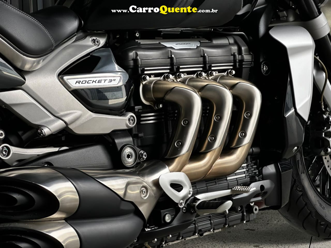 TRIUMPH   ROCKET 3 R   PRETO 2020 2500 GASOLINA - Loja