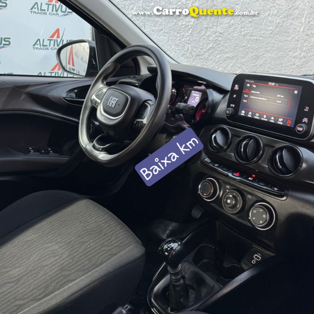 FIAT   CRONOS DRIVE 1.3 8V FLEX   PRETO 2024 1.3 FLEX - Loja