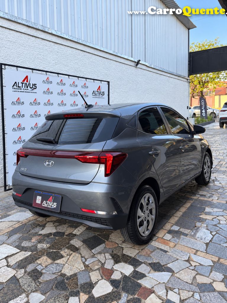 HYUNDAI   HB20 COMFORT 1.0 FLEX 12V MEC.   CINZA 2026 1.0 FLEX - Loja
