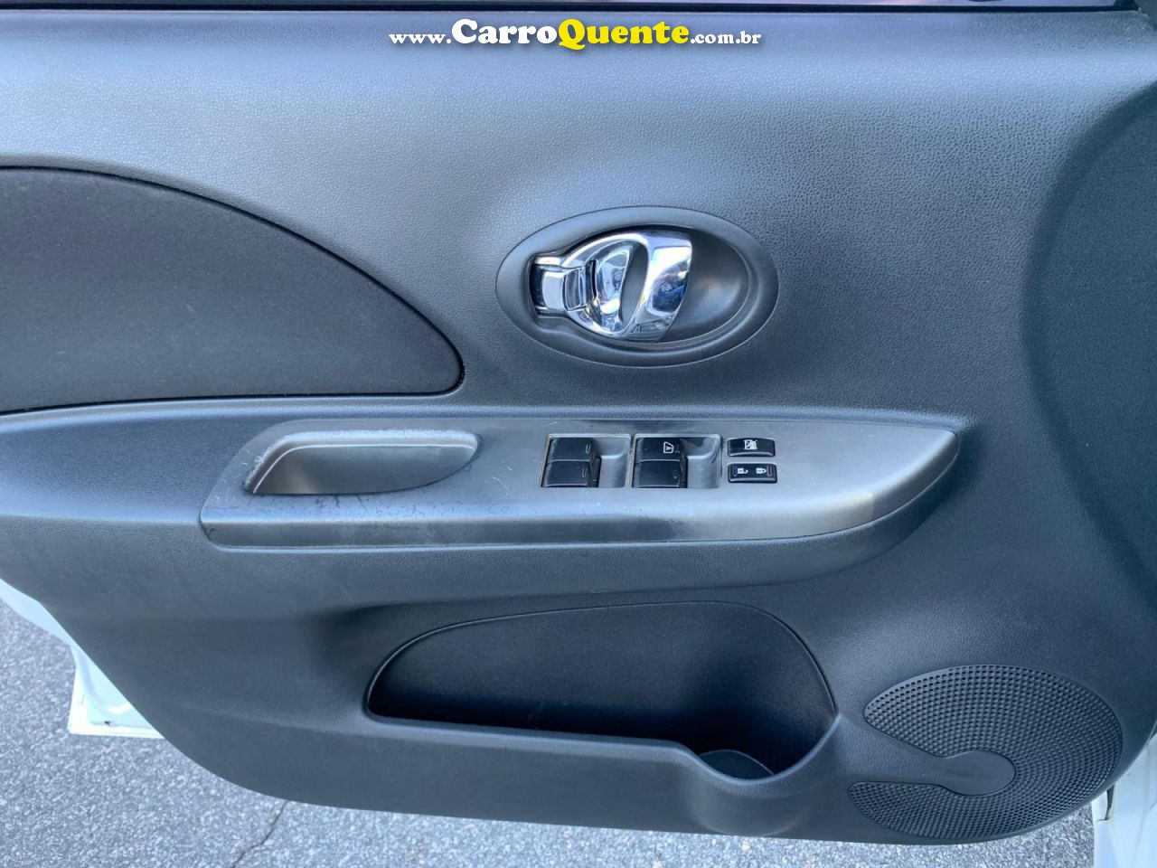 NISSAN   MARCH SV 1.0 16V FLEX FUEL 5P   BRANCO 2015 1.0 FLEX - Loja