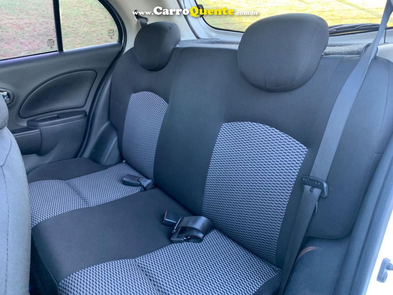 NISSAN   MARCH SV 1.0 16V FLEX FUEL 5P   BRANCO 2015 1.0 FLEX - Loja
