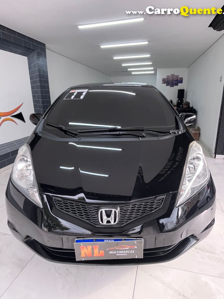 HONDA   FIT LXL 1.4 1.4 FLEX 8V16V 5P MEC.   PRETO 2011 1.4 FLEX - Loja