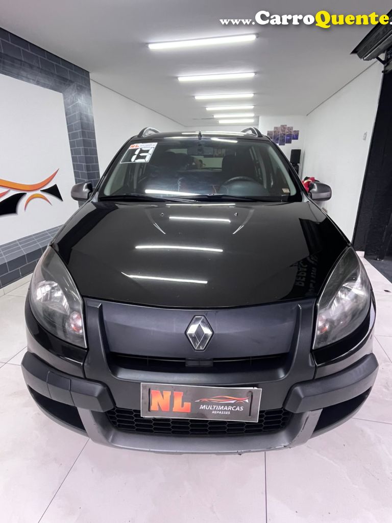 RENAULT   SANDERO STEPWAY HI-FLEX 1.6 16V 5P   PRETO 2013 1.6 FLEX - Loja
