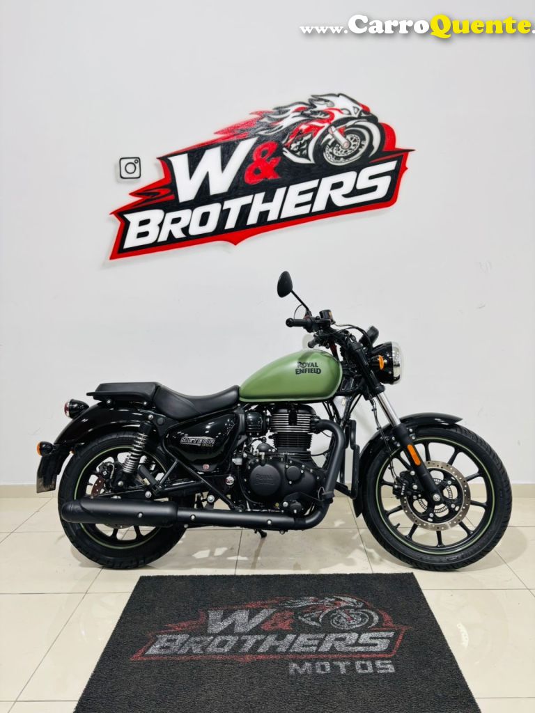 ROYAL ENFIELD   REMETEOR F   VERDE 2025 350 GASOLINA - Loja