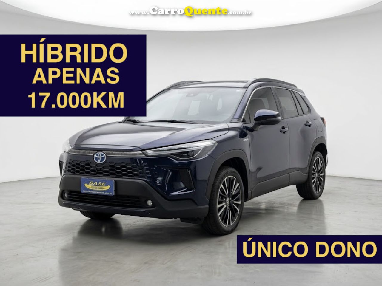 TOYOTA   COROLLA CROSS XRX 1.8 16V AUT.(HÍBRIDO)   AZUL 2026 1.8 GASOLINA - Loja