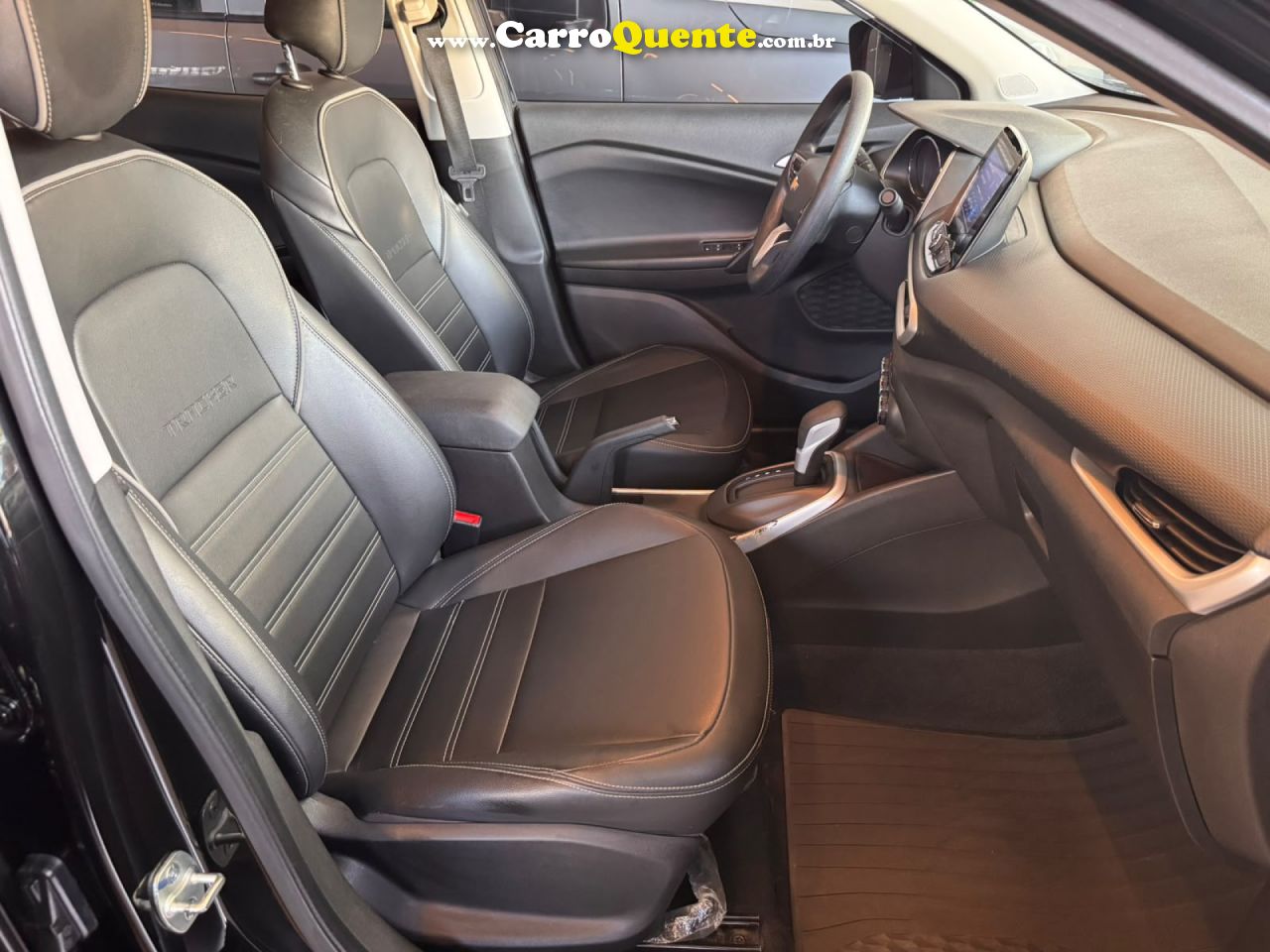 CHEVROLET   TRACKER 1.0 TURBO 12V FLEX AUT.    PRETO 2021 1.0 FLEX - Loja