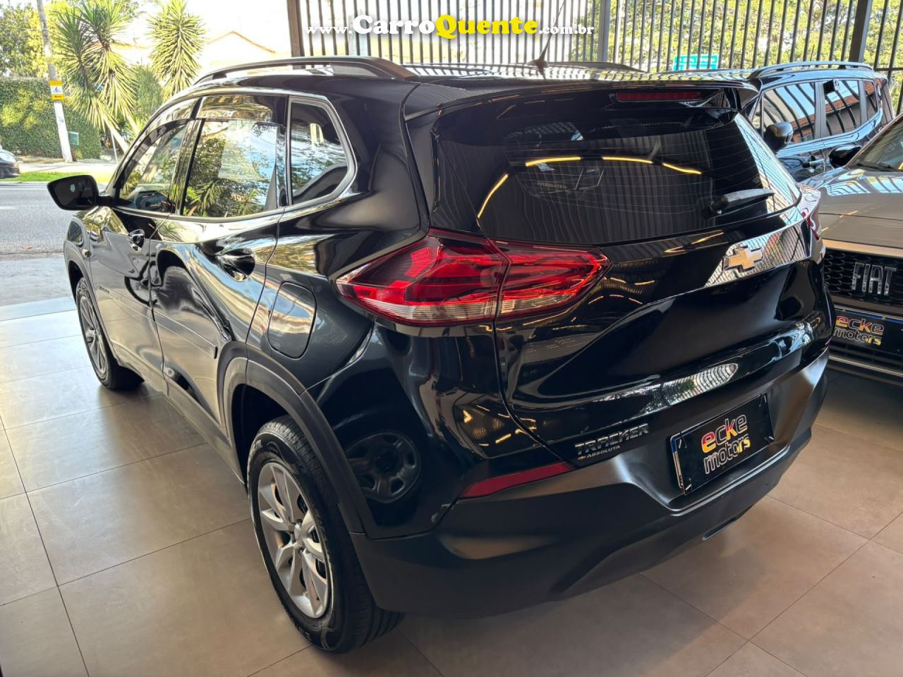 CHEVROLET   TRACKER 1.0 TURBO 12V FLEX AUT.    PRETO 2021 1.0 FLEX - Loja