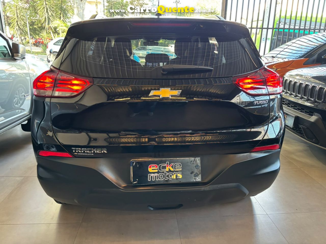 CHEVROLET   TRACKER 1.0 TURBO 12V FLEX AUT.    PRETO 2021 1.0 FLEX - Loja
