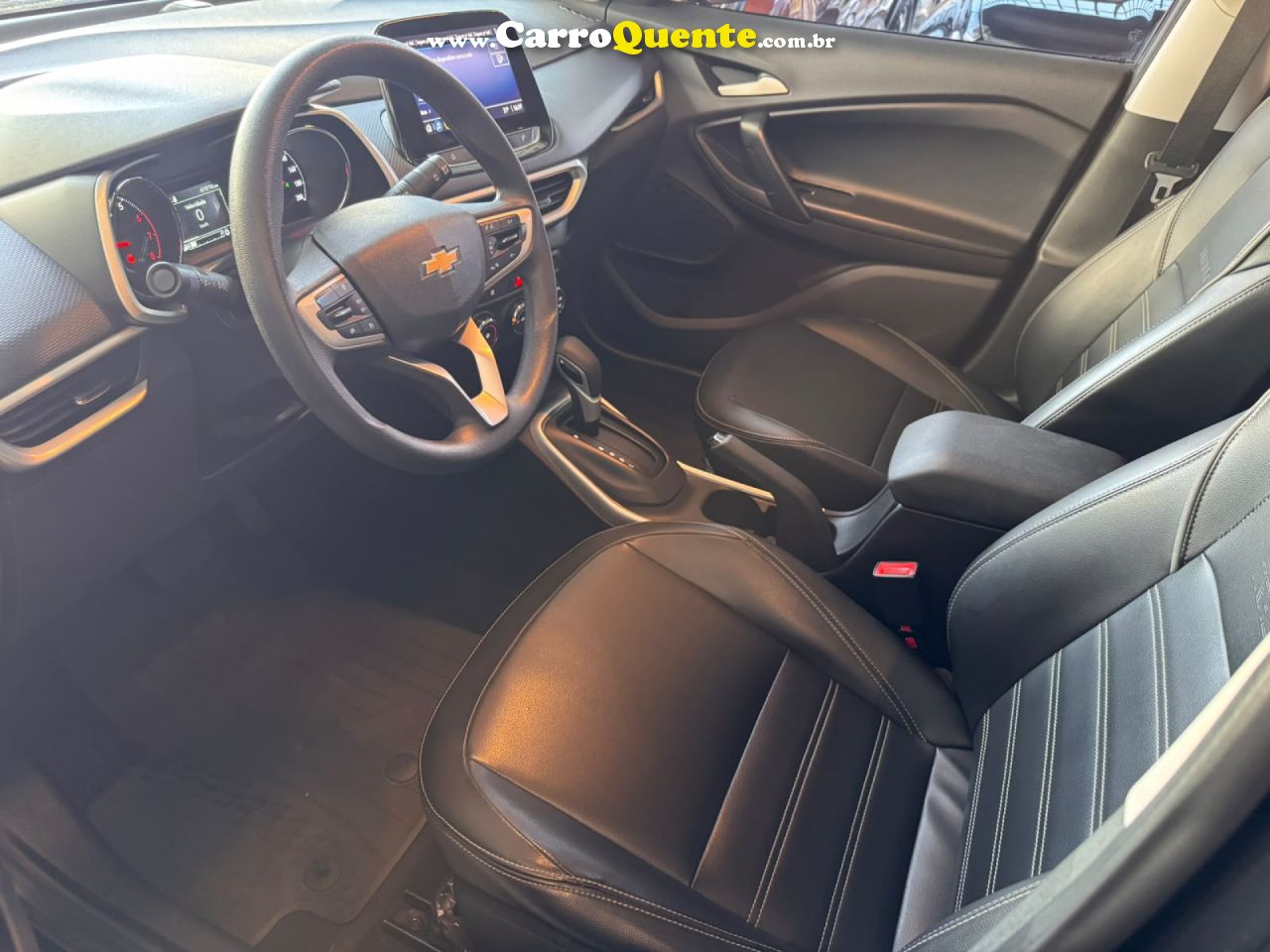 CHEVROLET   TRACKER 1.0 TURBO 12V FLEX AUT.    PRETO 2021 1.0 FLEX - Loja