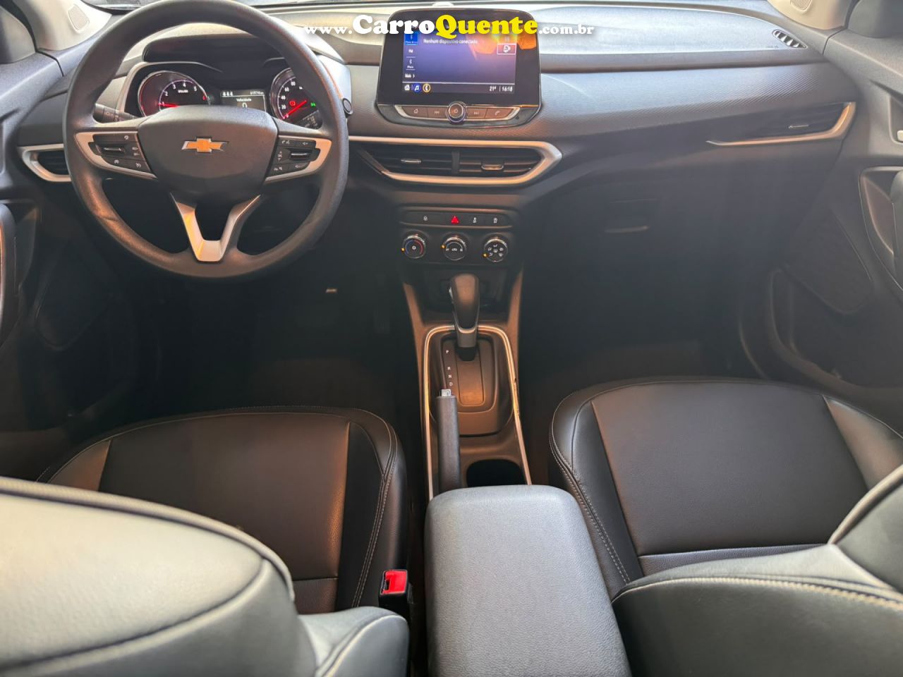CHEVROLET   TRACKER 1.0 TURBO 12V FLEX AUT.    PRETO 2021 1.0 FLEX - Loja
