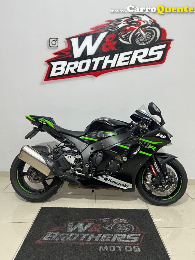 KAWASAKI   KAWASAKININJA ZX10R ABS   PRETO 2022 1000 GASOLINA - Loja