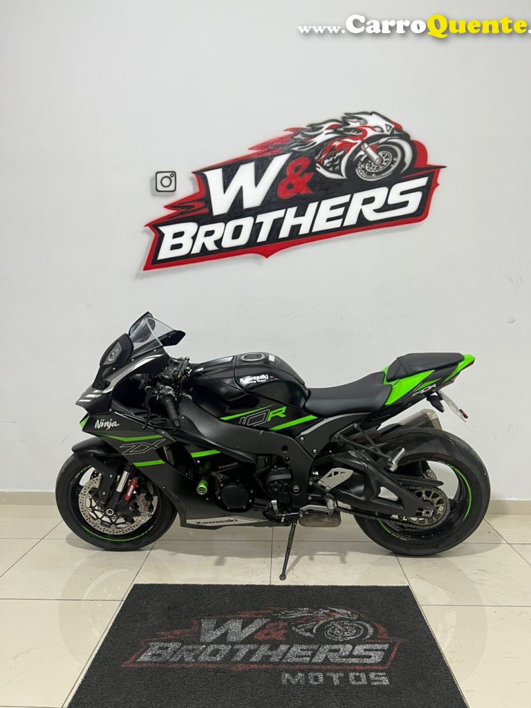 KAWASAKI   KAWASAKININJA ZX10R ABS   PRETO 2022 1000 GASOLINA - Loja