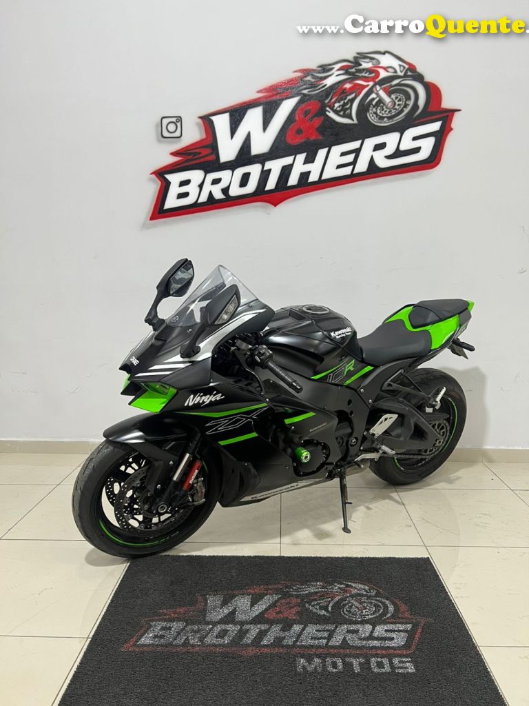 KAWASAKI   KAWASAKININJA ZX10R ABS   PRETO 2022 1000 GASOLINA - Loja
