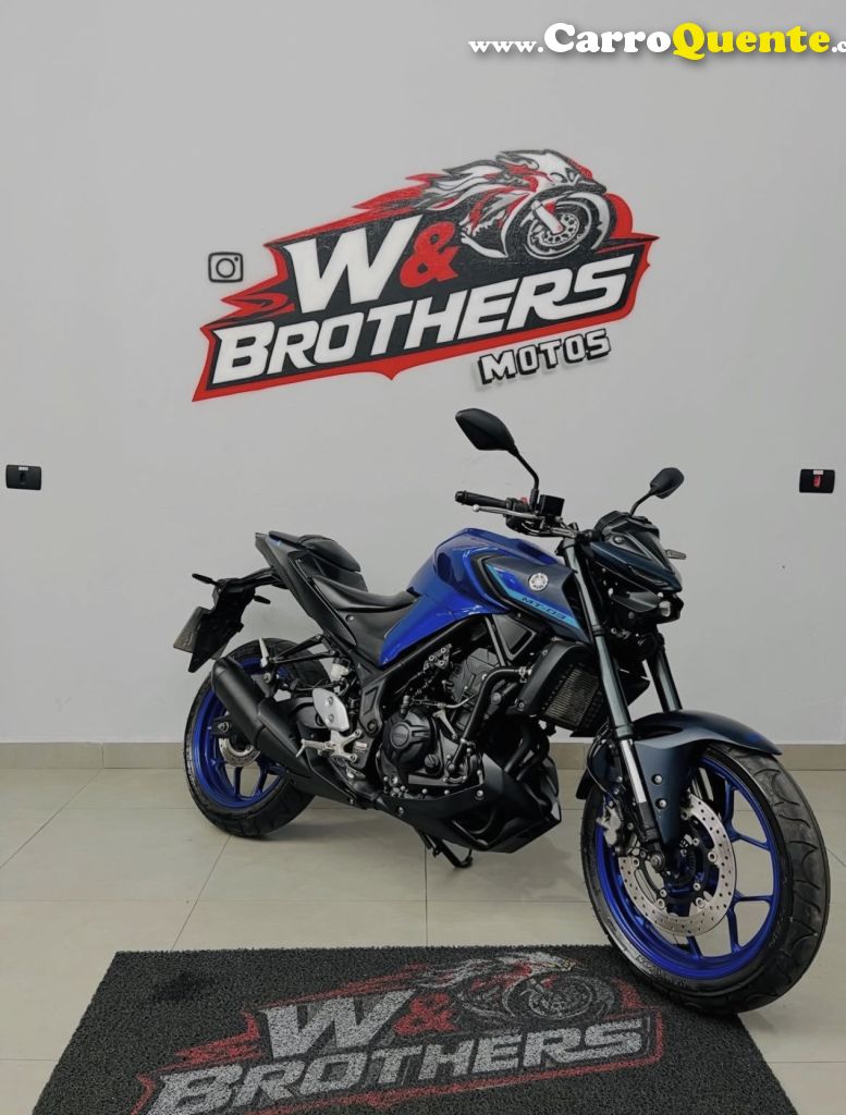 YAMAHA    MT 03   AZUL 2024 321 GASOLINA - Loja