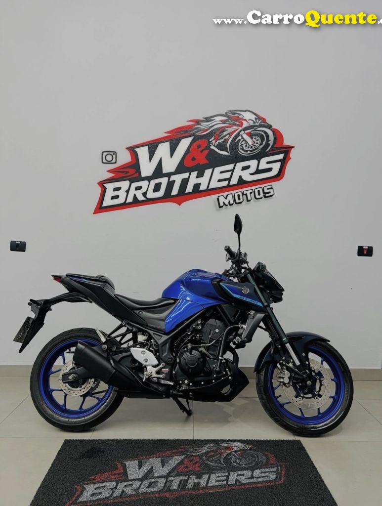 YAMAHA    MT 03   AZUL 2024 321 GASOLINA - Loja