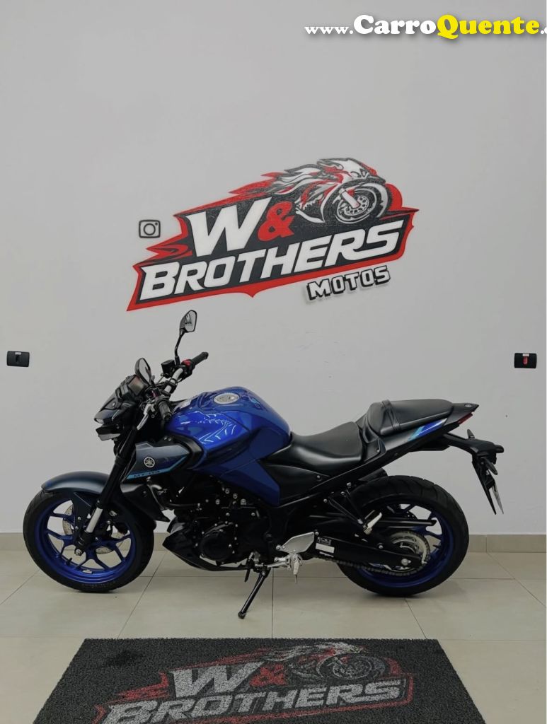 YAMAHA    MT 03   AZUL 2024 321 GASOLINA - Loja