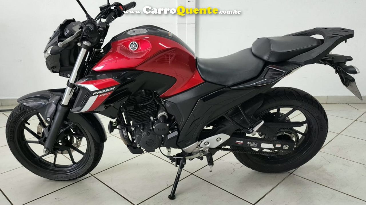 YAMAHA    FZ 25   VERMELHO 2024 250 FLEX - Loja