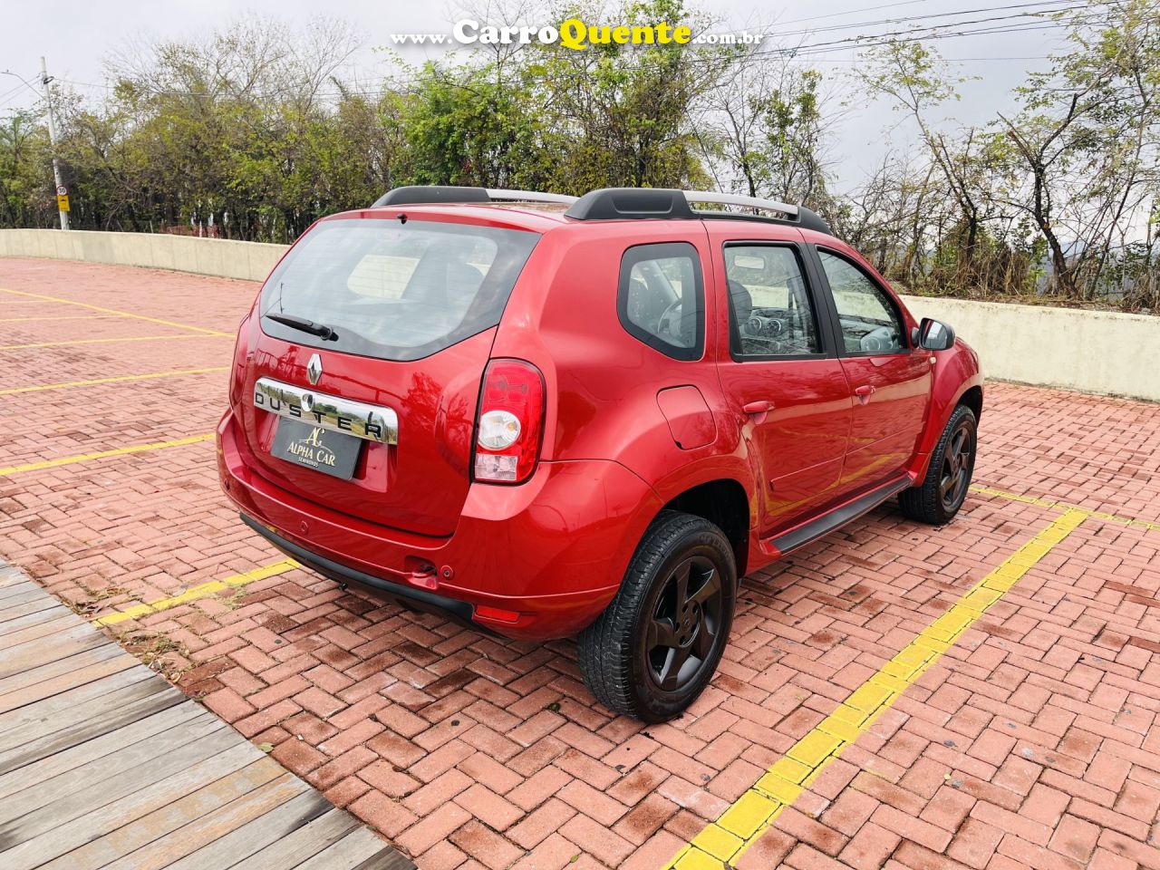 RENAULT   DUSTER DYNAMIQUE 1.6 FLEX 16V MEC.   VERMELHO 2015 1.6 FLEX - Loja