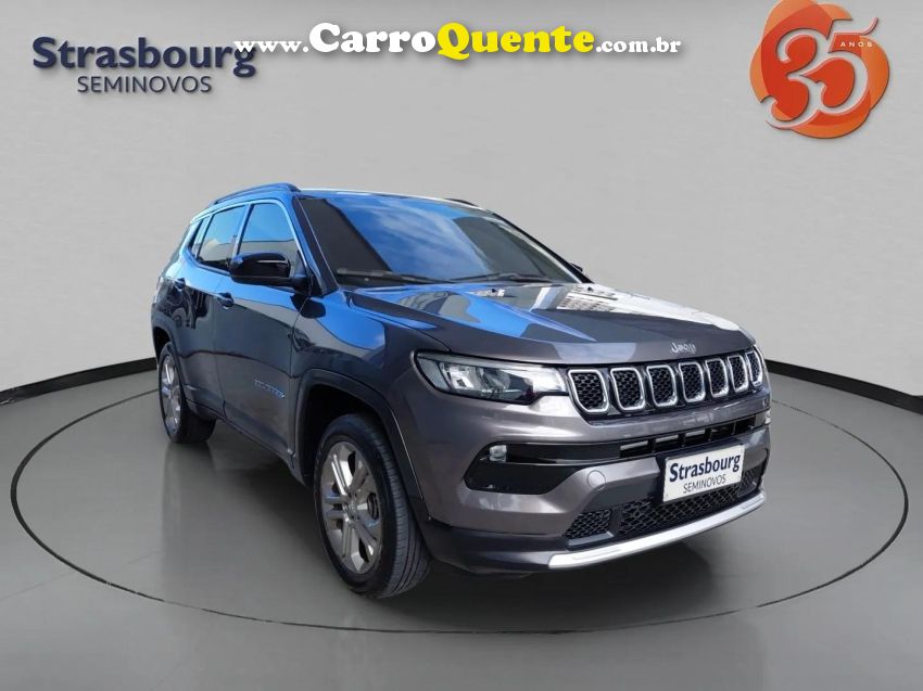 JEEP COMPASS 1.3 T270 TURBO FLEX LONGITUDE AT6 - Loja