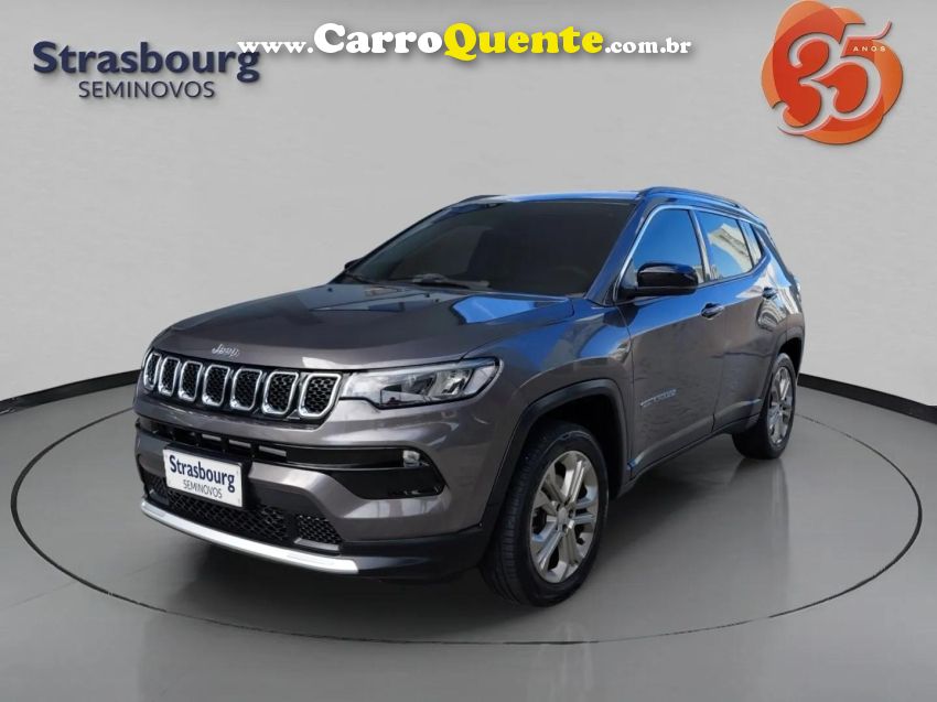 JEEP COMPASS 1.3 T270 TURBO FLEX LONGITUDE AT6 - Loja