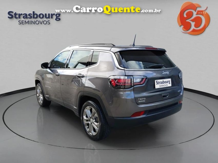 JEEP COMPASS 1.3 T270 TURBO FLEX LONGITUDE AT6 - Loja