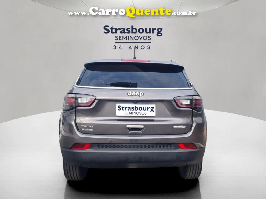 JEEP COMPASS 1.3 T270 TURBO FLEX LONGITUDE AT6 - Loja