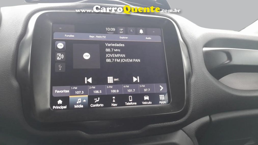 JEEP RENEGADE 1.3 T270 TURBO FLEX LONGITUDE AT6 - Loja