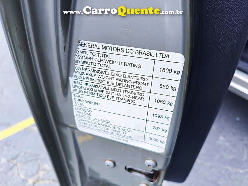 Chevrolet MONTANA 1.4 MPFI CONQUEST CS 8V FLEX 2P MANUAL - Loja
