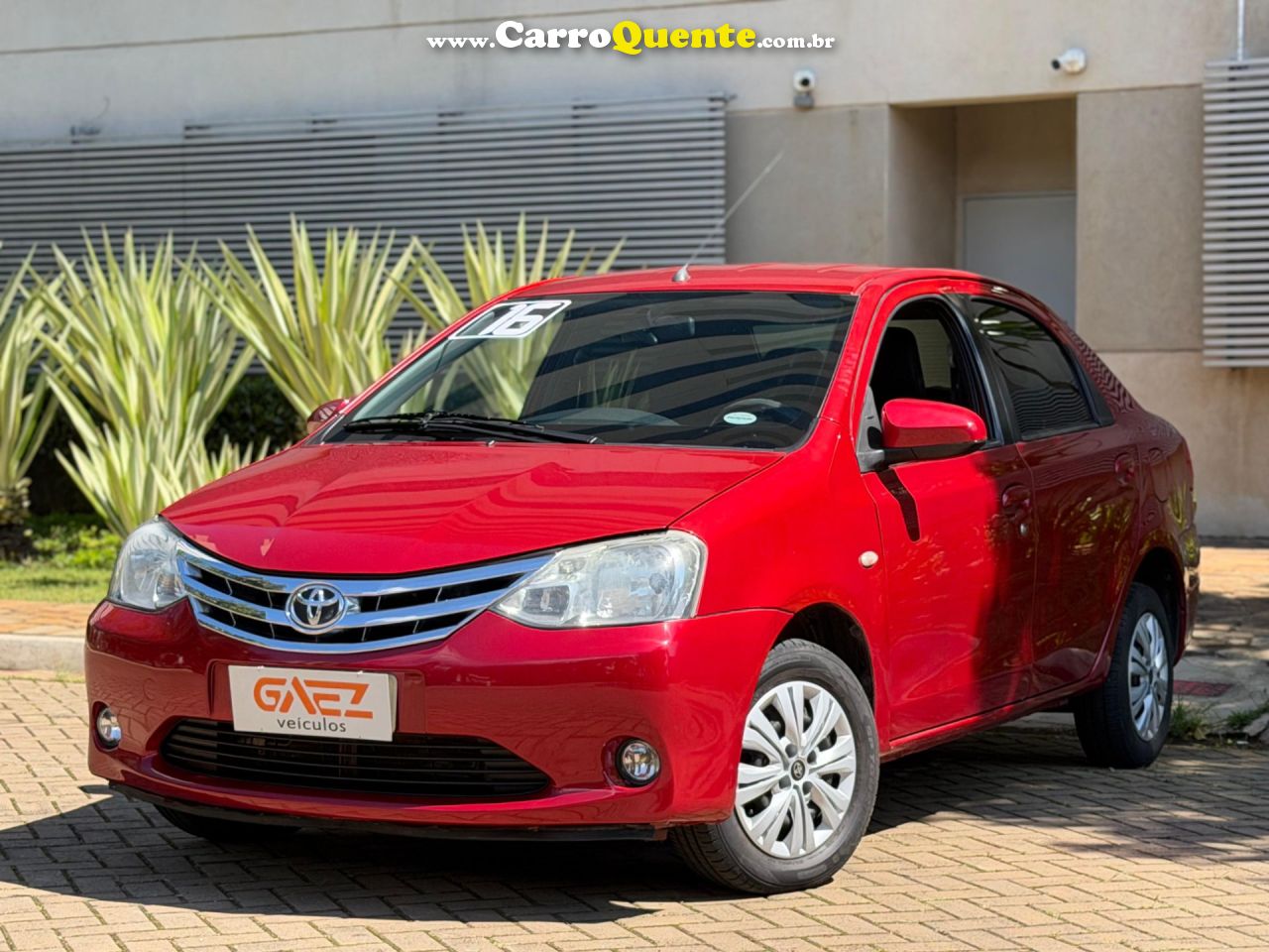 TOYOTA ETIOS 1.5 XS SEDAN 16V 2016 - Loja