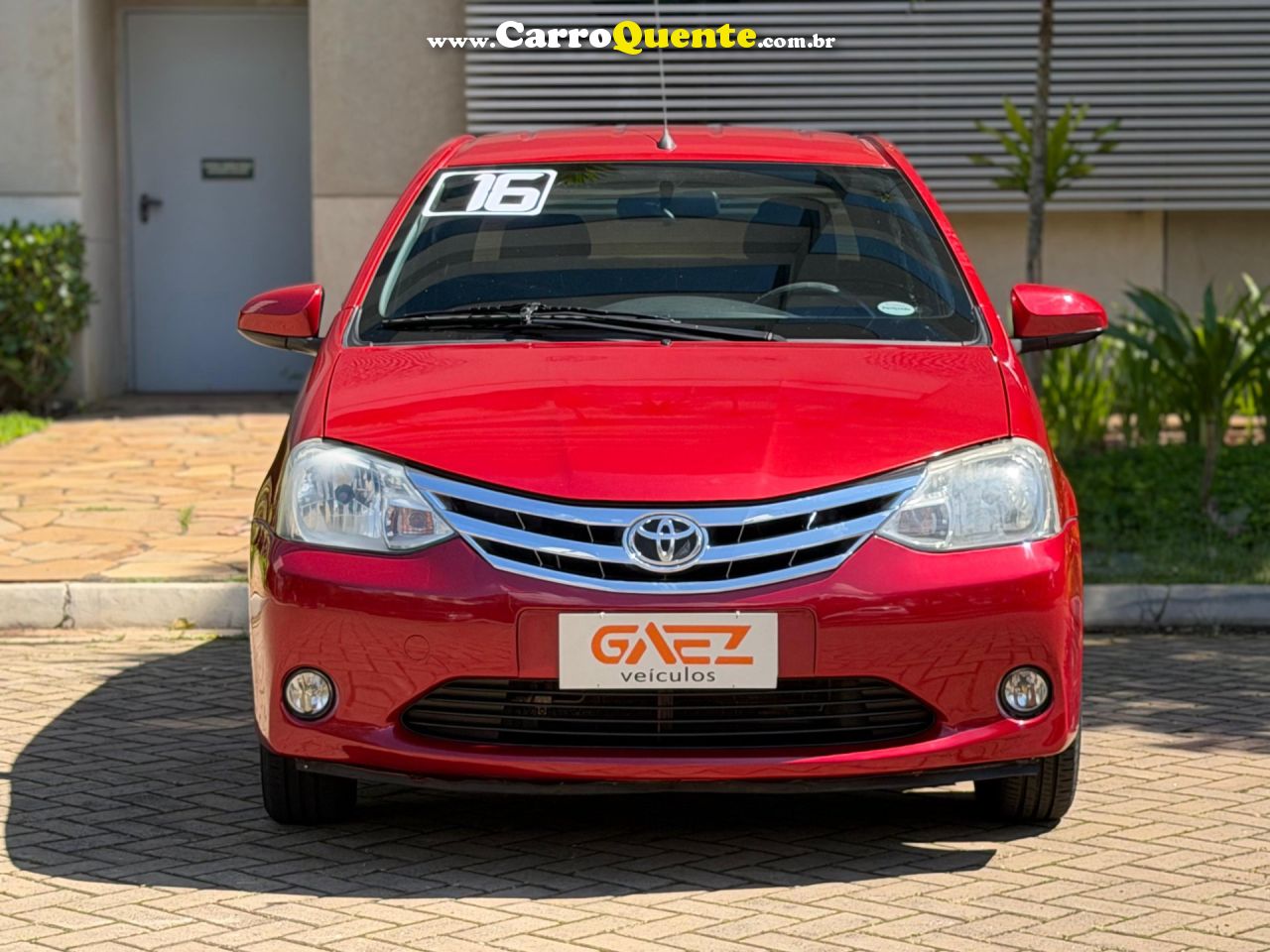 TOYOTA ETIOS 1.5 XS SEDAN 16V 2016 - Loja