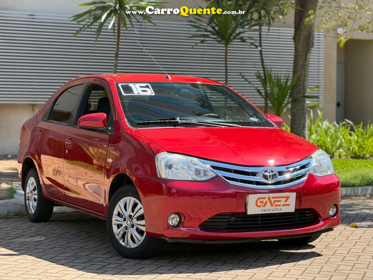 TOYOTA ETIOS 1.5 XS SEDAN 16V 2016 - Loja