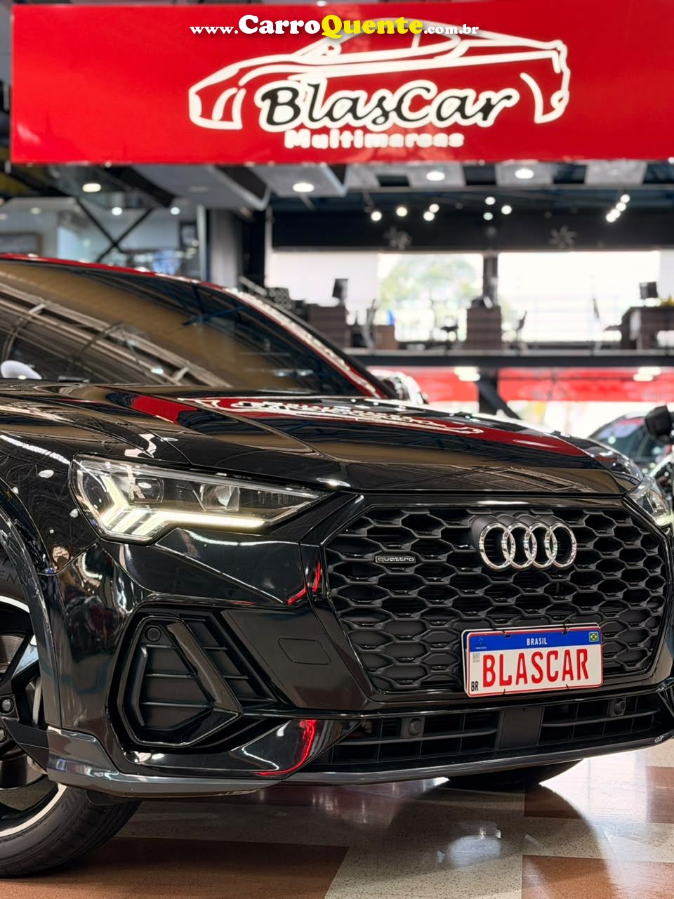 AUDI Q3 2.0 40 TFSI SPORTBACK PERFORMANCE BLACK QUATTRO 2022 - Loja