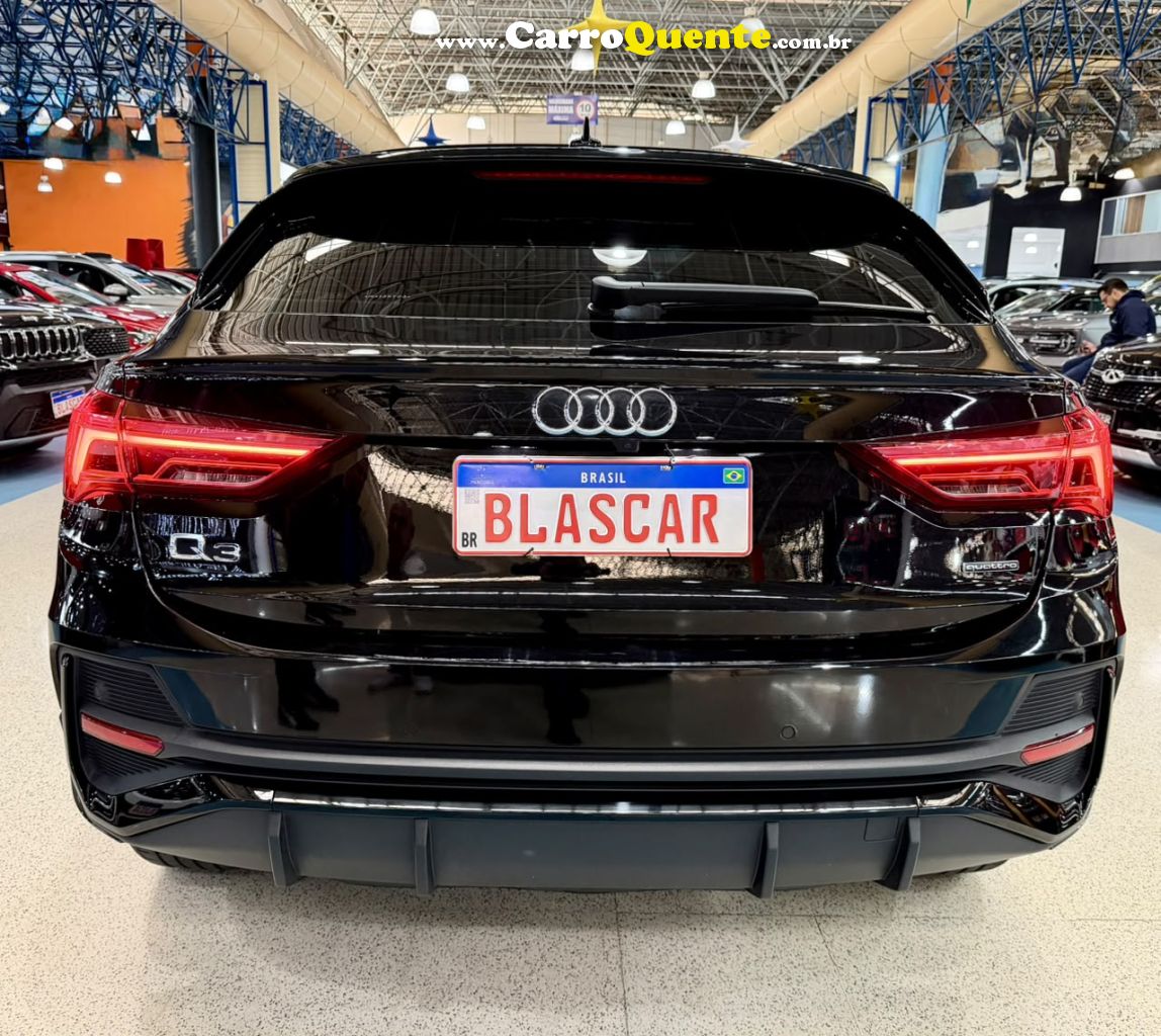 AUDI Q3 2.0 40 TFSI SPORTBACK PERFORMANCE BLACK QUATTRO 2022 - Loja
