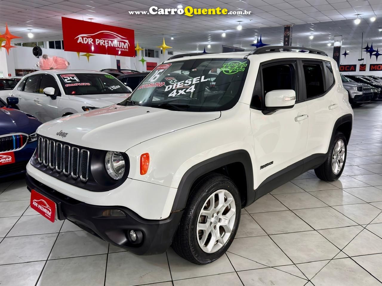 JEEP RENEGADE 2.0 16V TURBO LONGITUDE 4X4 2016 - Loja