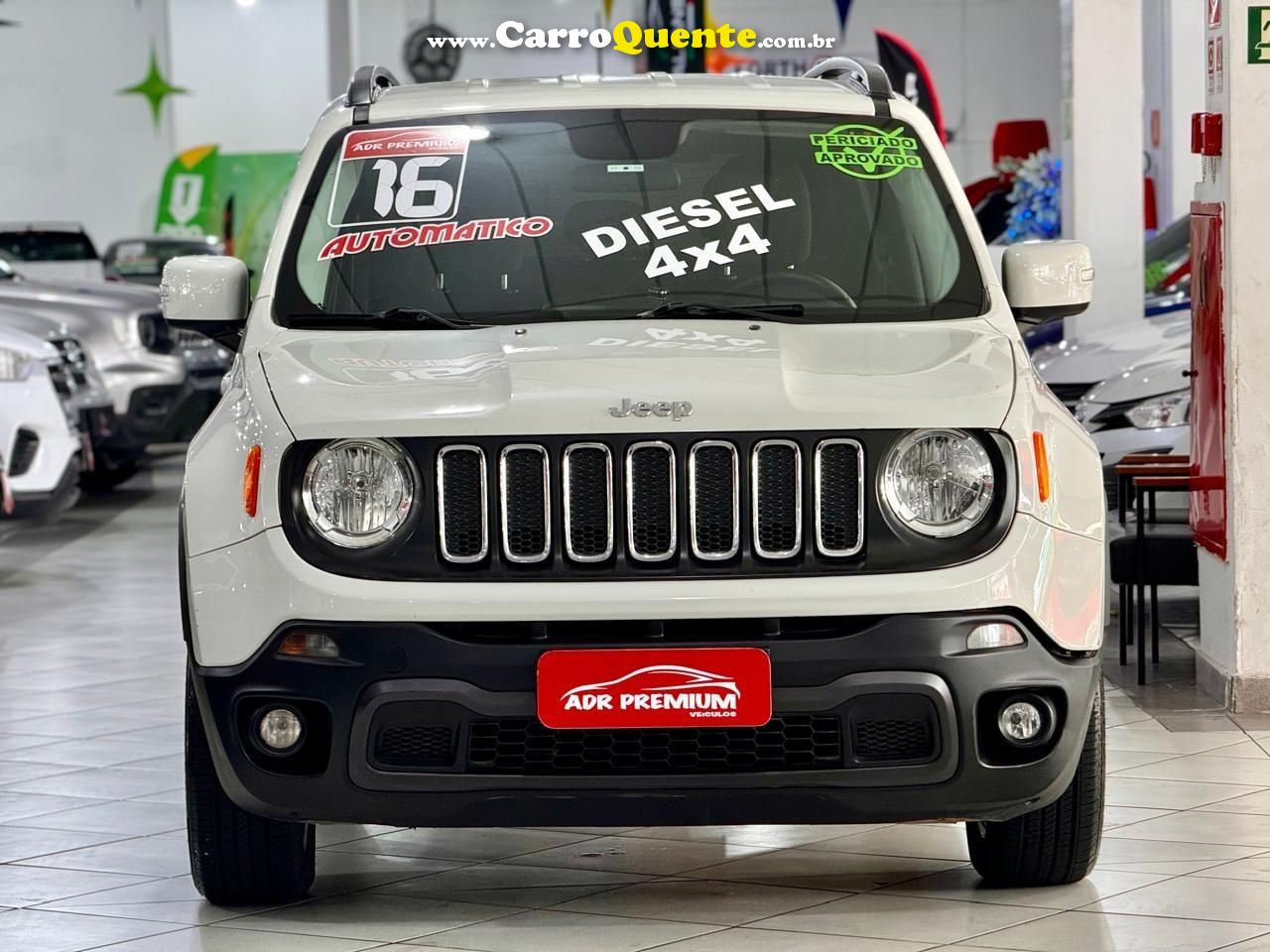 JEEP RENEGADE 2.0 16V TURBO LONGITUDE 4X4 2016 - Loja