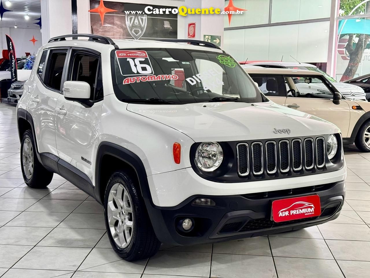 JEEP RENEGADE 2.0 16V TURBO LONGITUDE 4X4 2016 - Loja