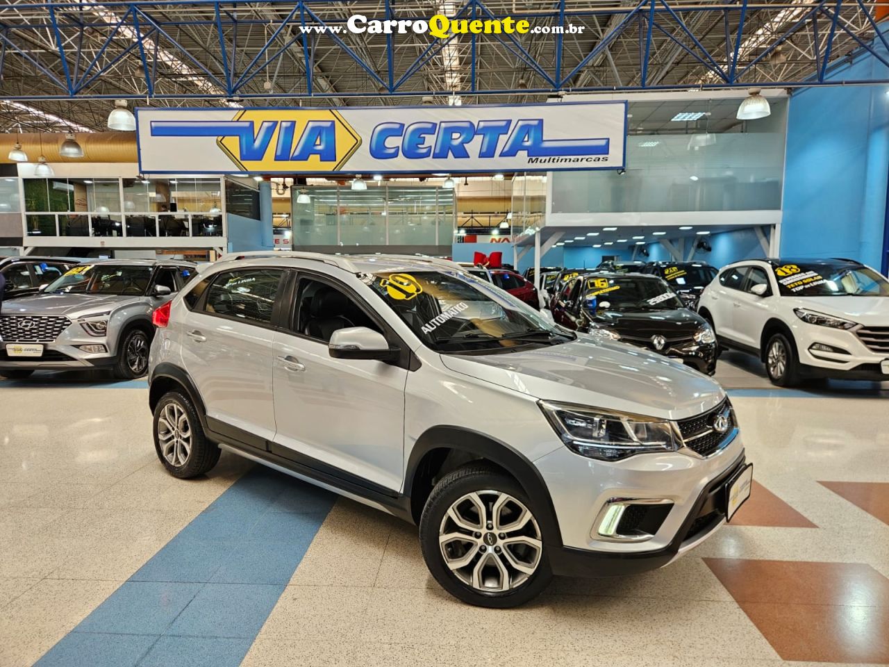 CHERY TIGGO 2 1.5 FLEX LOOK AUTOMÁTICA * C/ 59.234 KM APENAS * 2019 - Loja