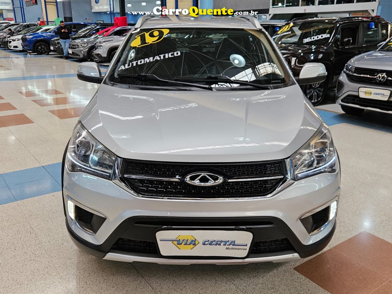 CHERY TIGGO 2 1.5 FLEX LOOK AUTOMÁTICA * C/ 59.234 KM APENAS * 2019 - Loja