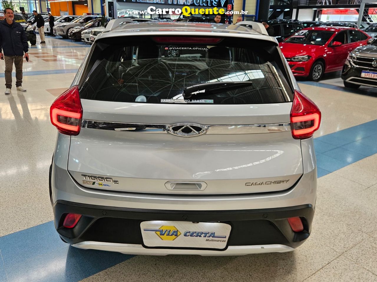 CHERY TIGGO 2 1.5 FLEX LOOK AUTOMÁTICA * C/ 59.234 KM APENAS * 2019 - Loja
