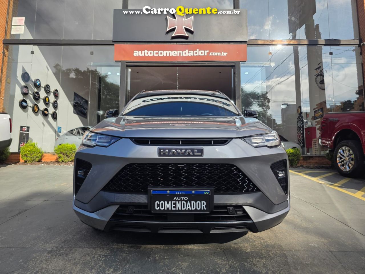GWM   HAVAL H6 GT PHEV AWD   CINZA 2025 1.5 GASOLINA E ELÉTRICO - Loja
