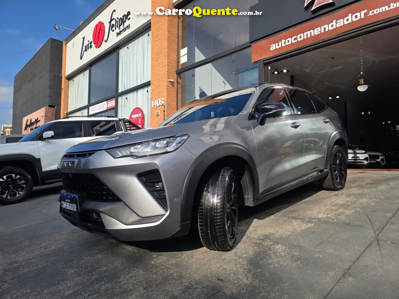 GWM   HAVAL H6 GT PHEV AWD   CINZA 2025 1.5 GASOLINA E ELÉTRICO - Loja