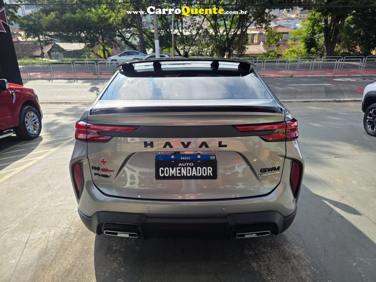 GWM   HAVAL H6 GT PHEV AWD   CINZA 2025 1.5 GASOLINA E ELÉTRICO - Loja