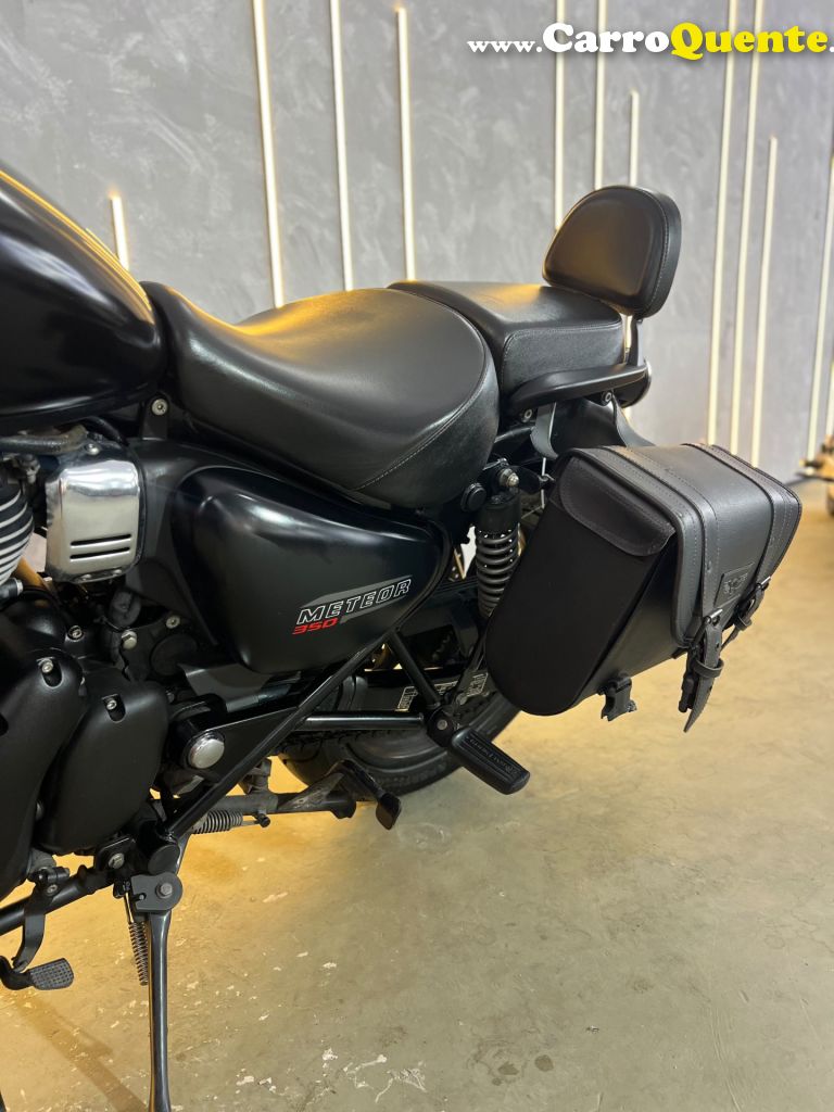 ROYAL ENFIELD   ROYAL ENFIELD METEOR   PRETO 2022 350 GASOLINA - Loja